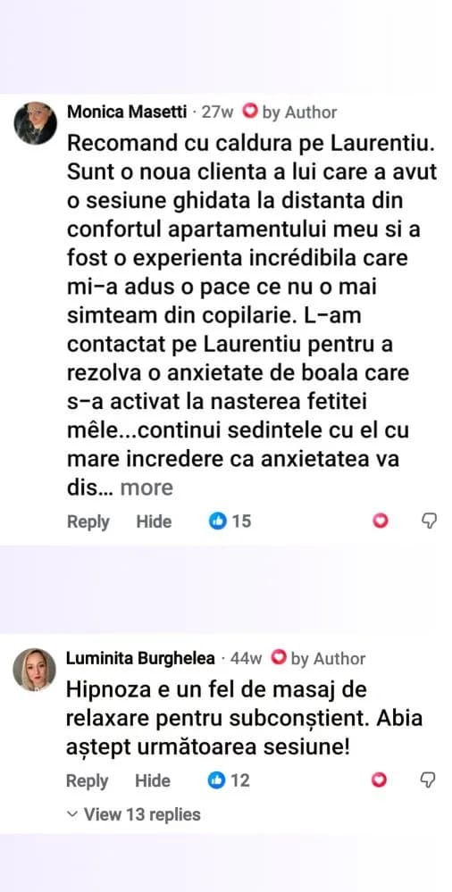 Captură de conversație cu un client (7 din 11)