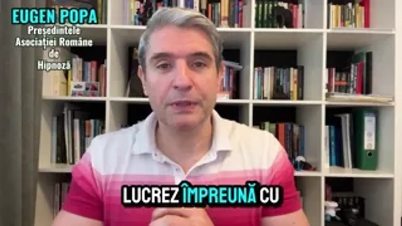 Eugen Popa, președintele Asociației Române de Hipnoză, vorbind despre Laurențiu Guran
